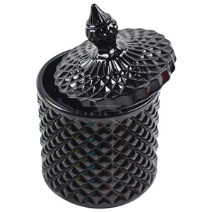 เทียนโลหะทรงขี้ผึ้งแก้วหลากสี,เชิงเทียนสีชาทันสมัยสำหรับตกแต่งบ้านและงานแต่งงาน - Product Image 1