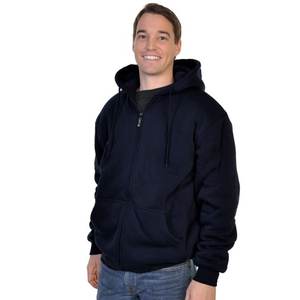 Sudadera con Capucha de Alta Calidad, Estilo Invernal, 100% Felpa, Talla Grande para Hombre, Cierre Completo, Ecológica, Secado Rápido, Logotipo Personalizado, Servicio OEM - Product Image 3