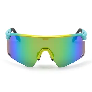 패션 승마 안경 남성 선글라스 UV400 보호 야외 그늘 하이킹 스포츠 방풍 자전거 선글라스 2023 2024