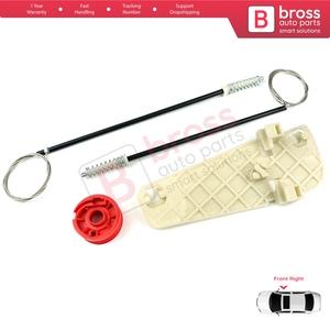 ชุดซ่อมมอเตอร์กระจกหน้าต่างด้านหน้าขวา รุ่น BWR5427 สำหรับรถยนต์ MK2 WJ WG ปี 1998-2005 รหัสอะไหล่ 55076466AB - Product Image 3
