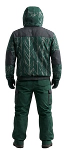 Chaqueta Casual con Capucha para Hombre, Antiarrugas, de Secado Rápido, Ecológica, para Camping, con Mangas Elásticas Gruesas y Estampado por Sublimación - Product Image 2