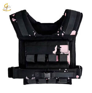 Équipement d'entraînement en plein air respirant résistant à l'usure gilet de Protection de sécurité motif personnalisé Style Fitness gilet - Product Image 1