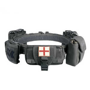 Tactical <b>Belt</b> <b>Men</b> Adjustable Heavy Duty Nylon <b>Webbing</b> <b>Belt</b> with Quick Release Buckle for Outdoor Sports - Product Image 5
