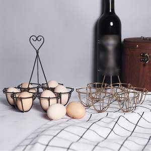 Soporte para Huevos de Metal Recubierto de Oro, Nuevo, de Alta Calidad, Moderno y Elegante para Uso en el Hogar y la Cocina - Product Image 4