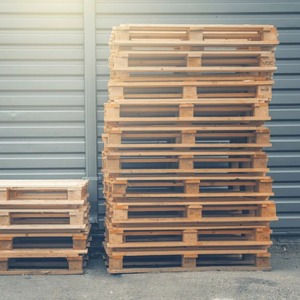 Palette en bois de pin de grande taille et robuste, 1200x1200, 48x40, empilable, qualité EPAL, meilleure qualité pour le stockage - Product Image 5