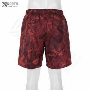 Men's Lightweight Sweat Shorts With <b>Elastic</b> <b>Waistband</b> Quick Dry Custom Logo And Size Men's Breathable Sweat Shorts Customized - Product Image 2