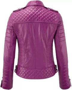 Blouson de moto unisexe en cuir coupe-vent de haute qualité 2026, personnalisable pour le tourisme et la conduite urbaine, export OEM - Product Image 4