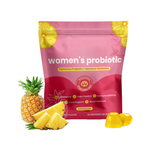 Gomitas Multivitamínicas Orgánicas para Mujer de Marca Privada, Complejo Diario de Multivitaminas, Biotina, Ácido Fólico, Refuerzo Inmunológico, Cabello <span class=keywords><strong>y</strong></span> <span class=keywords><strong>Piel</strong></span> - Product Image 1