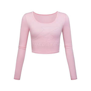Fabriqué en matériau de haute qualité Femmes Crop Tops Coupe-Vent Pakistan Fait Crop Tops Disponible En Stock - Product Image 1