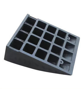 Ensemble de kit de rampe de seuil de rampes de bordure en caoutchouc robuste pour l'allée de trottoir de quai de chargement - Product Image 4