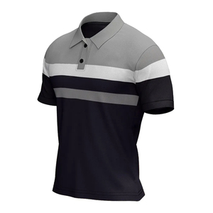 เสื้อโปโลผู้ชายแบบสั่งทำแขนสั้นแห้งเร็วมีสีตามสั่ง - Product Image 6