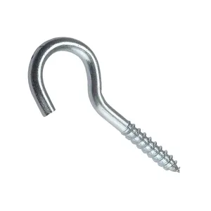 Forged Celling Question Mark Type Screw Hooks Available In Various Sizes And Colour From Indian Supplier