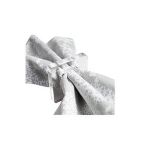 Fraîchement Design Noël Serviette Anneaux Titulaire Serviette Anneaux pour Fête De Mariage Rassemblement Table À Manger Réglage Décoration - Product Image 1