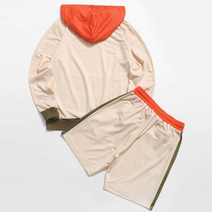 Nouvel ensemble de survêtement pour garçons 2022, design personnalisé, sweat-shirt à capuche et short en polyester, antibactérien, séchage rapide, hiver - Product Image 2
