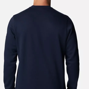 Sweat-shirt uni d'automne unisexe pour hommes Tissu épais de haute qualité Vente en gros Col rond surdimensionné Polyester/coton personnalisé - Product Image 6