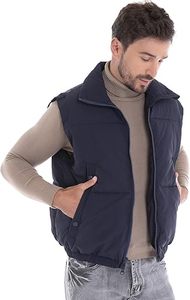 Venta Directa de Fábrica, Chaleco Acolchado con Cremallera Personalizado, Transpirable, de Alta Calidad, Informal, para Hombre, para Invierno, 100% - Product Image 5