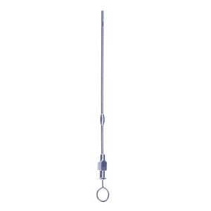 Tubo de succión quirúrgico de acero inoxidable Elsberg Cánula Ventricular 7FR para neurocirugía y procedimientos cerebrales - Product Image 1