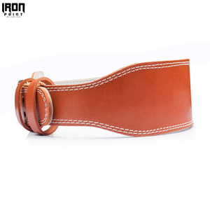 2023 Unisex personalizado PU cuero de vaca genuino cinturones de cintura 7mm ajustable equipo de levantamiento de pesas Logo gimnasio Unisex venta al por mayor cintura - Product Image 4