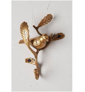 Diseño de hoja Europea Acabado antiguo Acabado Decoración de pared de lujo Ropa Colgando ganchos de metal - Product Image 6