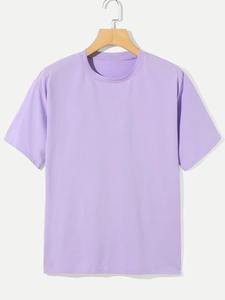 Camiseta extragrande personalizada de peso pesado de alta calidad para hombres Ropa de hombre de algodón de alta calidad en blanco - Product Image 4