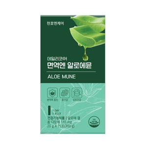 [ChunhoNcare] Vitamine Gelée Bien-être avec Aloemune Jelly Stick 20g * 15ea Supplément de gelée portable avec ingrédients à base de plantes - Product Image 3