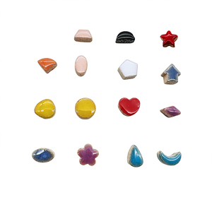PLOMA - Mini Azulejos de Cerámica para Mosaico, 6-10 mm, Mezcla de Formas y Colores, 200 g, Modernos, Ecológicos, Resistentes al Agua, Acabado Brillante, 1 Año de Garantía - Product Image 4