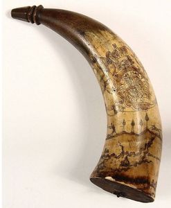 CUERNO DE USUARIO BEBER VIKING Cuerno vikingo festivo para beber hecho a mano para hidromiel y cerveza Perfecto para fiestas navideñas Saludos navideños - Product Image 1