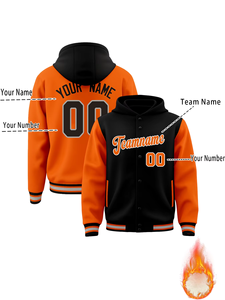 Sweat à capuche varsity personnalisé pour homme, imprimé par sublimation écologique, streetwear pour la vente en gros et la personnalisation de marque - Product Image 4