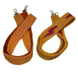 Sangle de sac à bandoulière personnalisée avec perles, sangle de sac à main faite à la main, sangle de sac à bandoulière avec broderie de perles, vente en gros par AFZA ENTERPRISES - Product Image 2