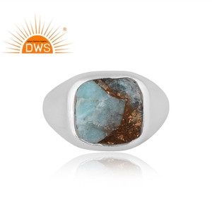 แหวนพลอยควอตซ์ธรรมชาติเงินสเตอร์ลิงดีไซน์แบบกำหนดเองสำหรับเป็นของขวัญสำหรับผู้หญิงสำหรับสมุนไพร - Product Image 3