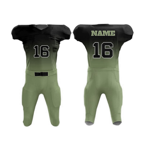 Multi Colors V Neck Short Sleeve Adults Wear Uniform Set American Football Tops Men's American Football Jersey - Product Image 6