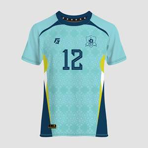 PFF 2025 Customized Goalkeeper <b>Soccer</b> Kit Breathable Polyester Aqua Blue Shirt Pant Short Set Sublimated Print Quick Dry Crew - Product Image 2
