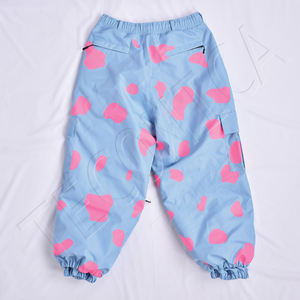 Vente en gros Pantalons de sport de plein air décontractés taille haute unisexes Pantalons coupe-vent pour hommes Pantalons de ski snowboard avec fermeture à glissière Coupe ample - Product Image 1