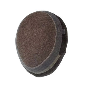 Peluca de Cabello Humano Australiano, Cabello Virgen Remy Indio, Prótesis Capilar, Toupee, Cabello Taz, BD - Product Image 2