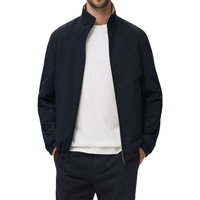 Veste imperméable matelassée réversible pour homme Vestes isolées pour homme Veste chaude coupe-vent rembourrée légère OEM