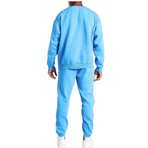 Ensemble de survêtement de jogging personnalisé avec broderie pour hommes, coupe ajustée, 100% coton, sweat-shirts pour hommes - Product Image 5