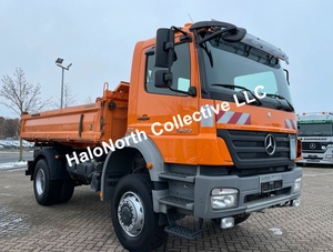 Camion benne diesel d'occasion Mercedes-Benz Axor 1833 4x4 2008, camion léger avec caméra arrière, Euro 4, 11-20T, conduite à gauche, 251-350 ch - Product Image 2