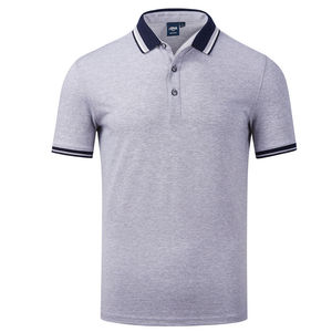 New Design Anti-Wrinkle Embroidered Business for <b>Shirt</b> <b>High</b> Quality Colorful <b>Collar</b> Dry Fit Custom Short Sleeve Golf <b>Men</b> - Product Image 6