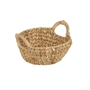 Cestas de Jacinto de Agua Tejidas Atractivas, Organizador de Almacenamiento, Cesta de Mimbre con Asas, Estilo Vintage Ecológico - Product Image 4