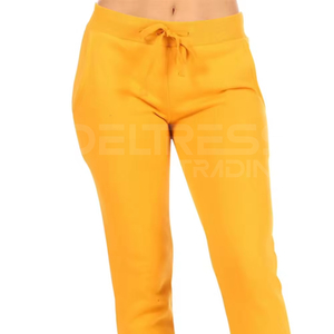 Premium Quality Contrast Color Fleece Lightweight Quick Dry Spandex/<b>Nylon</b> Drawstring Closure Women <b>Joggers</b> Comfortable Active - Product Image 4