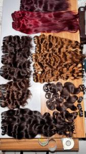 Venta caliente 2025 100% Natural crudo sin procesar cutículas alineadas cabello humano indio solo donante doble dibujado barato cabello Remy - Product Image 4