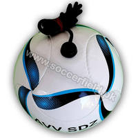 Balón de fútbol oficial Kick Standard con cuerda para entrenamiento fabricado en Sialkot Pakistán