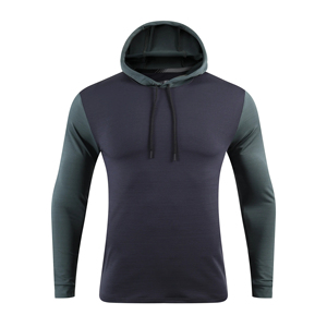 Wholesale Athletic Men Women Regular Sleeve Workout Hoodies Custom Logo Fitness Wears Men Gym Hoodies - Product Image 3