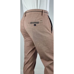 Altea Salmon Pants New Brand 100% Cotton Corduroy XL Baggy Straight Style Anti-Pilling Feature Zipper Pleat Lightweight Colored - Product Image 3