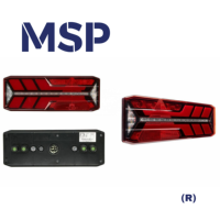 25-4122-027 - Aspock ECOLED III - Droit 7 broches + 4 X 2 broches ASS2 + SMCG - Pièces et accessoires de remorque - MSP Export