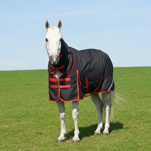 Tapis de cheval professionnel couverture d'hiver tapis de participation léger résistant à la chaleur tapis de cheval en maille pour les chaudes journées d'été - Product Image 1