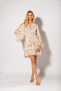 2025 haute couture robe tous les temps élégant ethnique impression fronde longue robe meilleure qualité femmes été vacances sans manches robe - Product Image 3