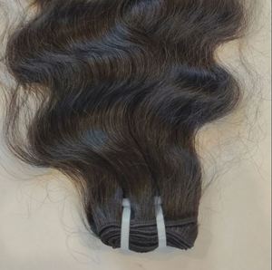 Extensions de cheveux humains indiens Remy de grande longueur, double trame, double trame machine, volume épais, haute densité, prix en gros, non traités chimiquement - Product Image 6