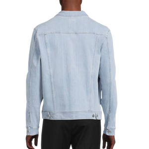 Veste en jean vintage pour hommes Manteau en jean en coton épais Streetwear Fashion - Product Image 2