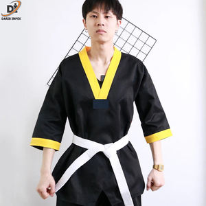 ชุดกีฬาผ้าคอตตอนสำหรับเล่นกีฬาเครื่องแบบเทควันโดน้ำหนักเบาใส่สบายมาใหม่ - Product Image 3